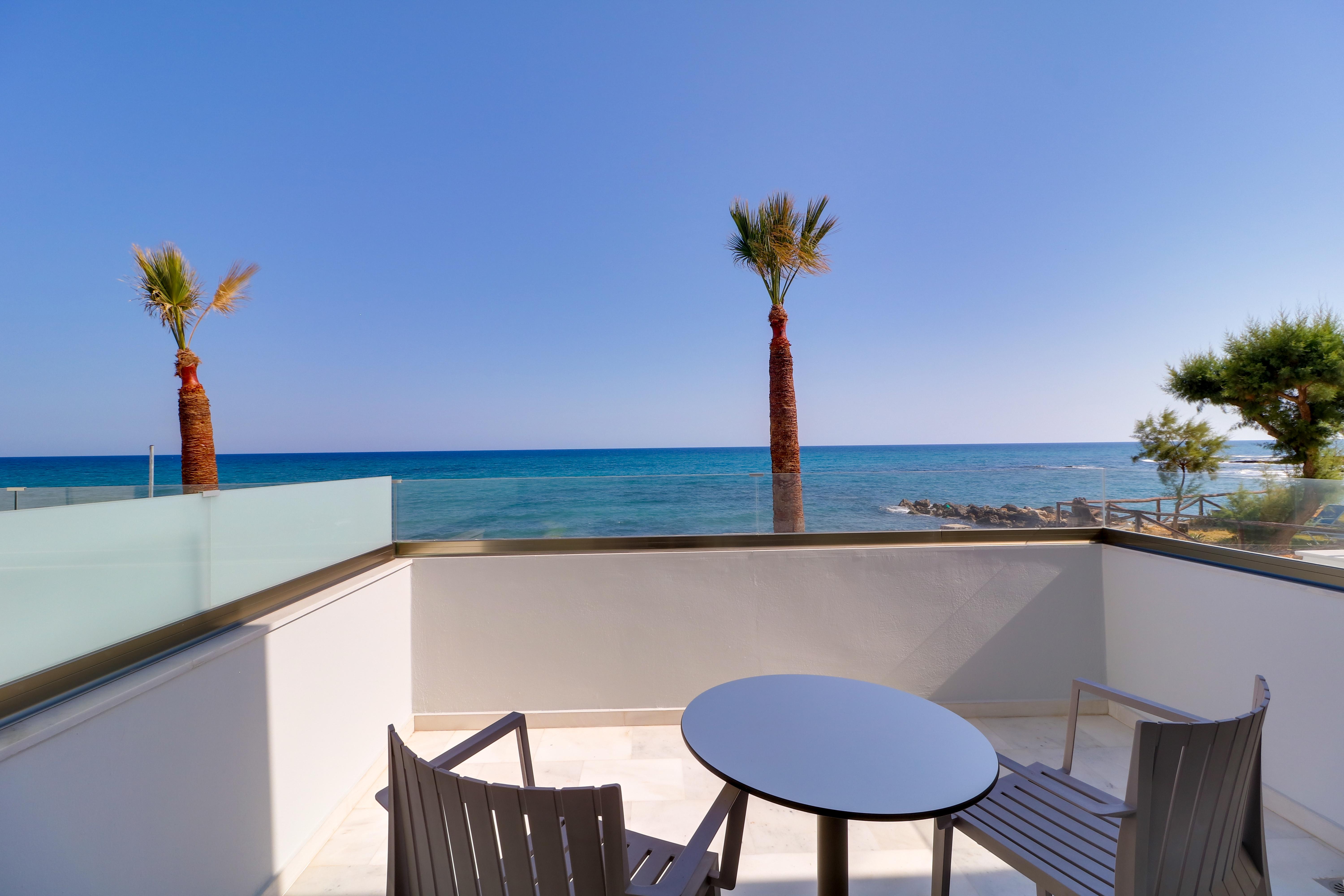 Bomo Rethymno Beach Stavromenos Exteriör bild