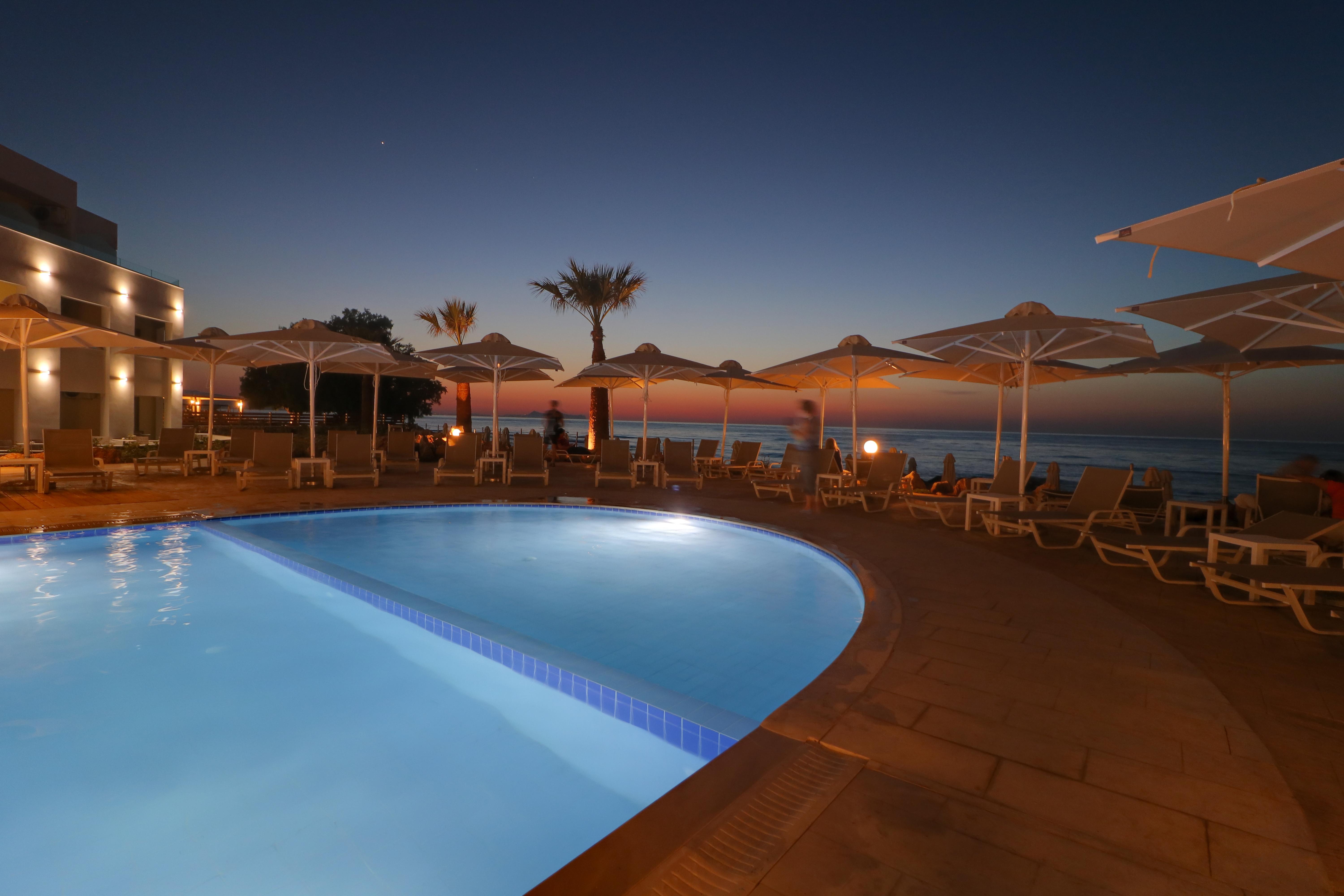 Bomo Rethymno Beach Stavromenos Exteriör bild