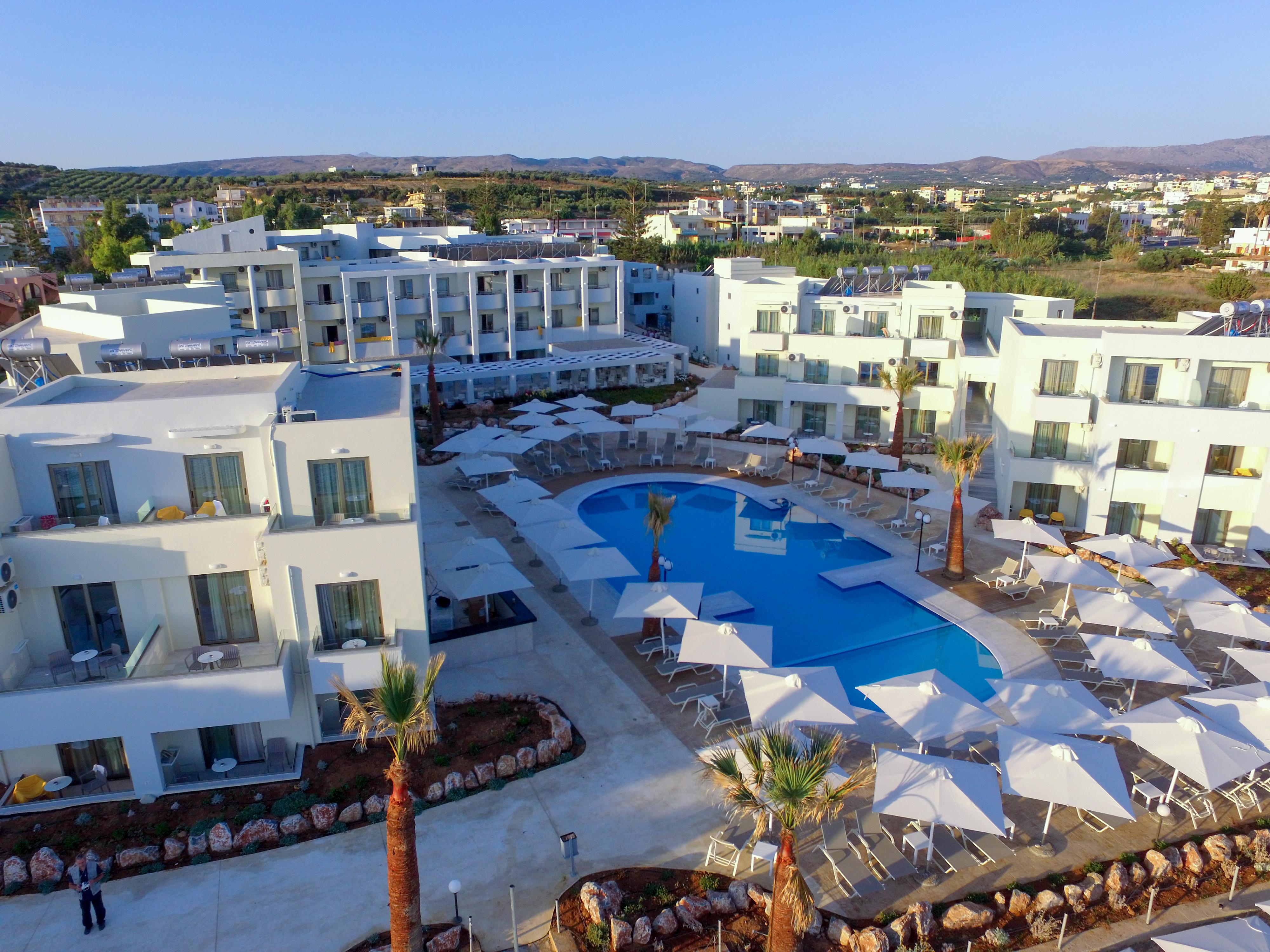 Bomo Rethymno Beach Stavromenos Exteriör bild