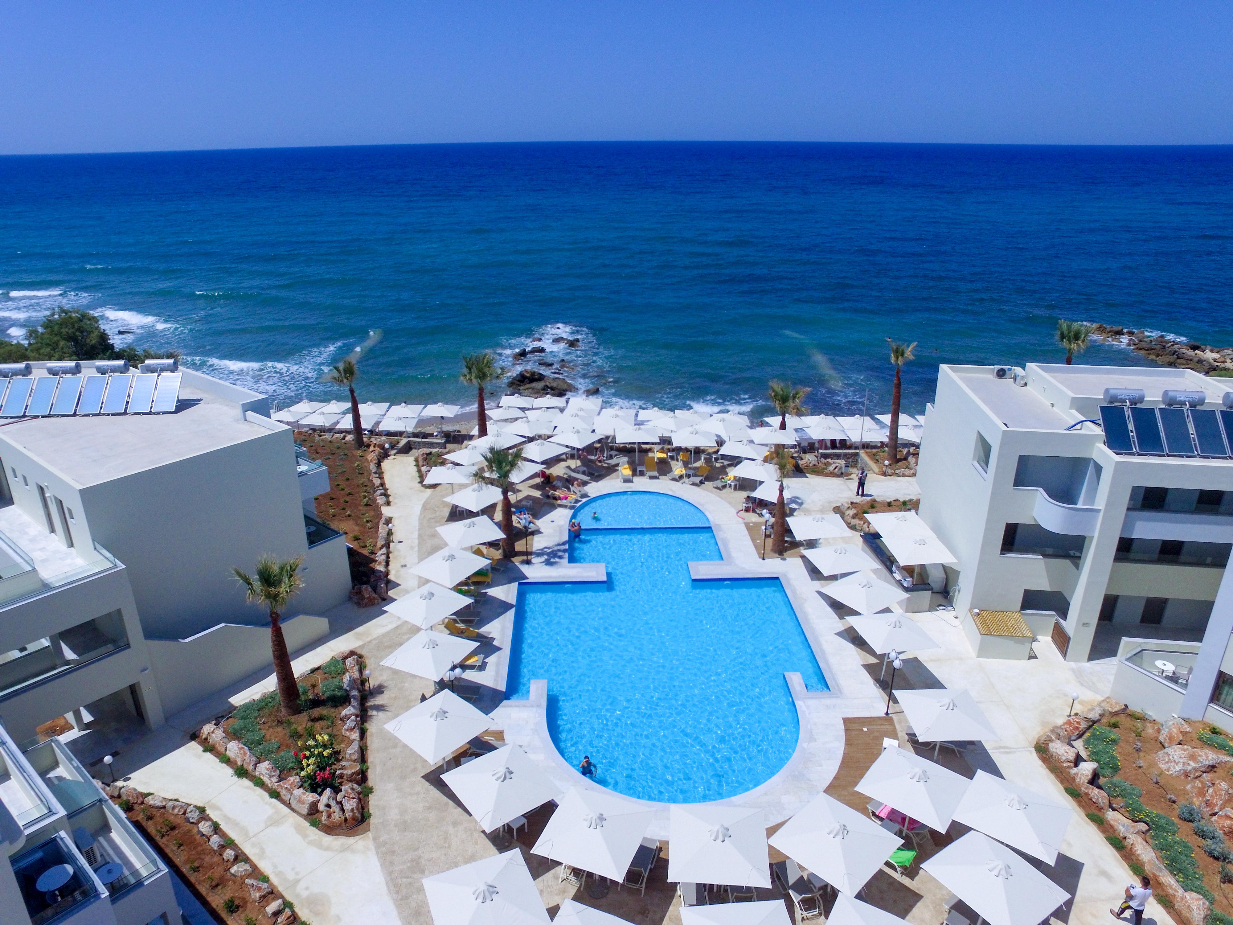 Bomo Rethymno Beach Stavromenos Exteriör bild