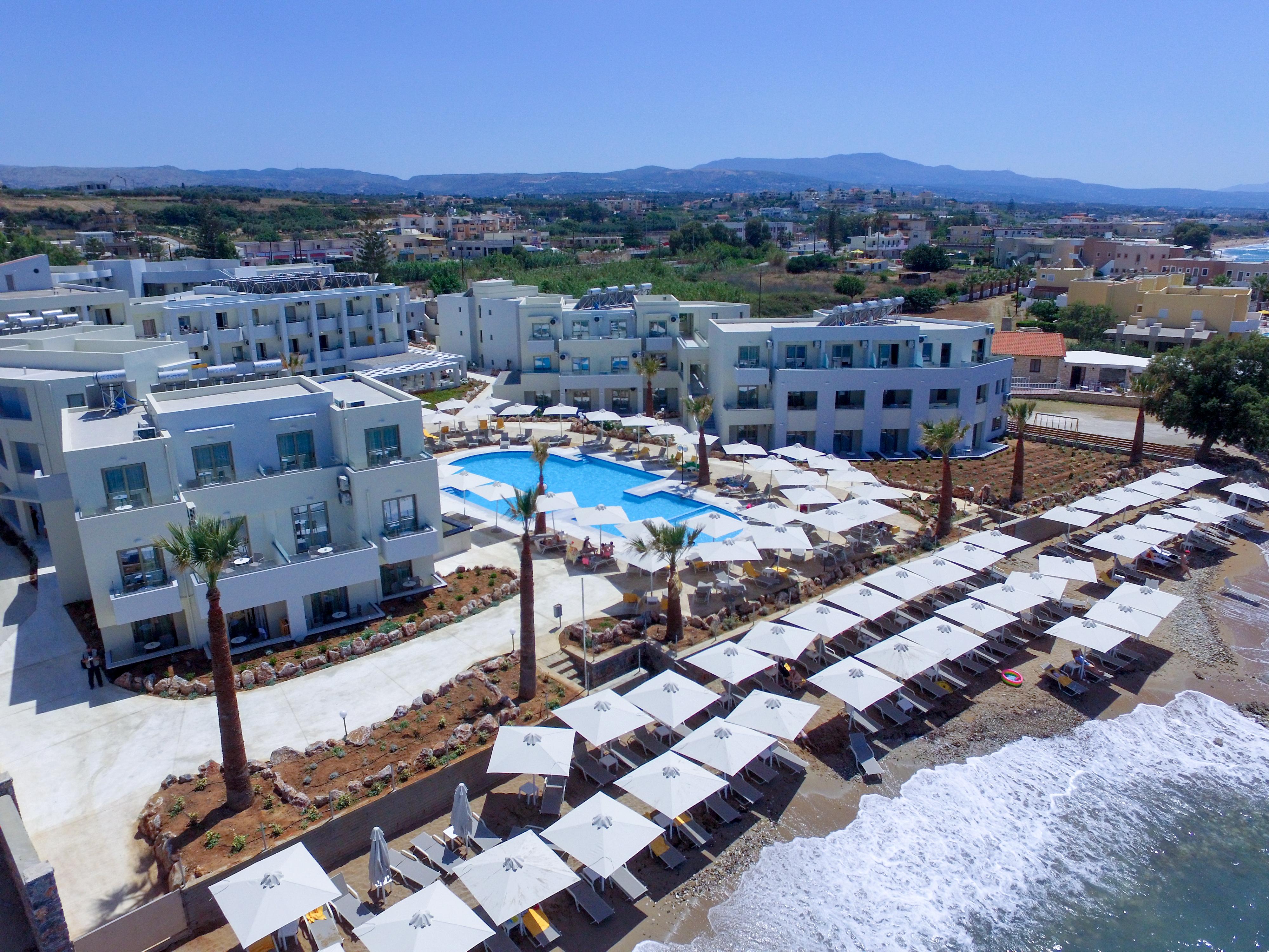 Bomo Rethymno Beach Stavromenos Exteriör bild