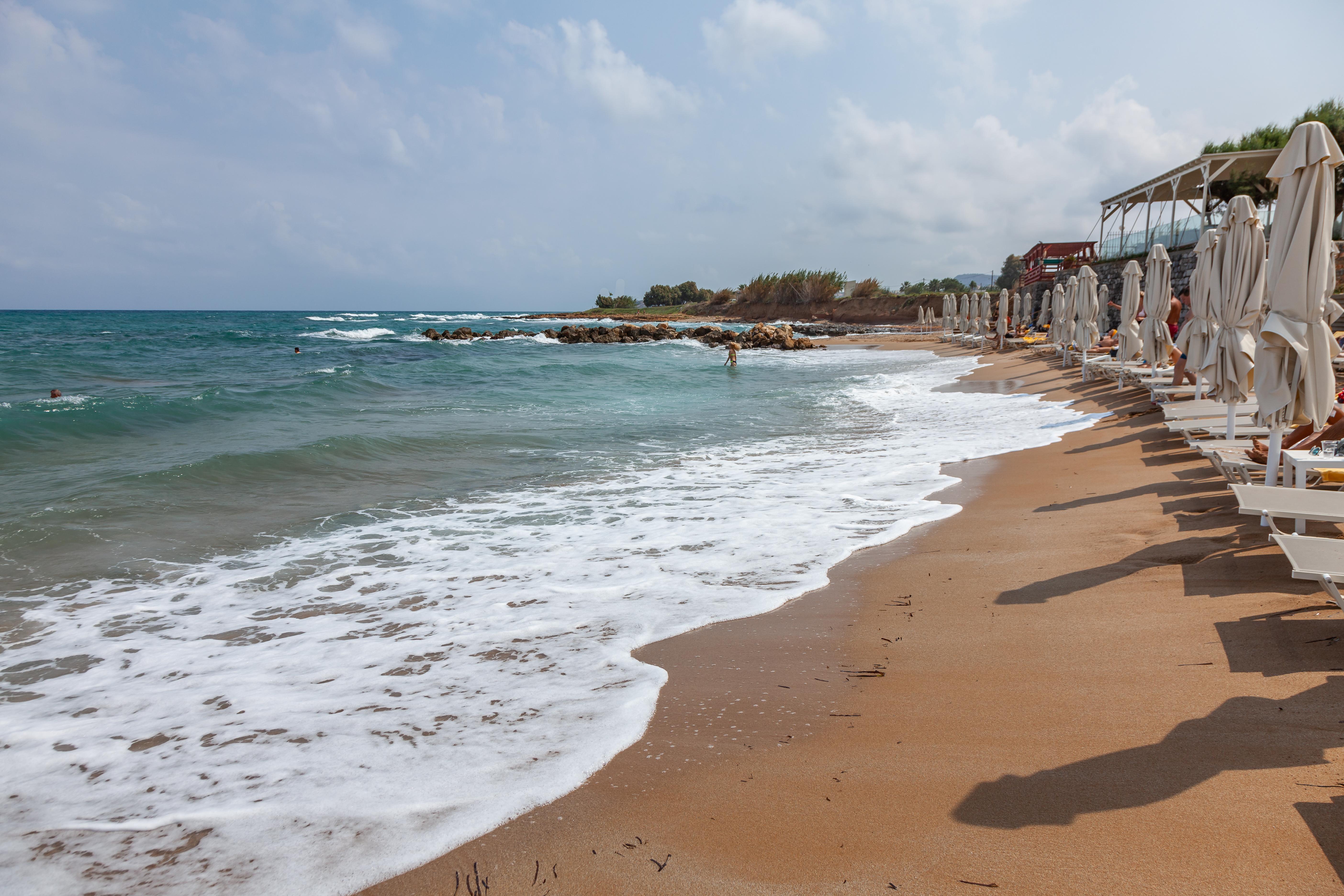 Bomo Rethymno Beach Stavromenos Exteriör bild