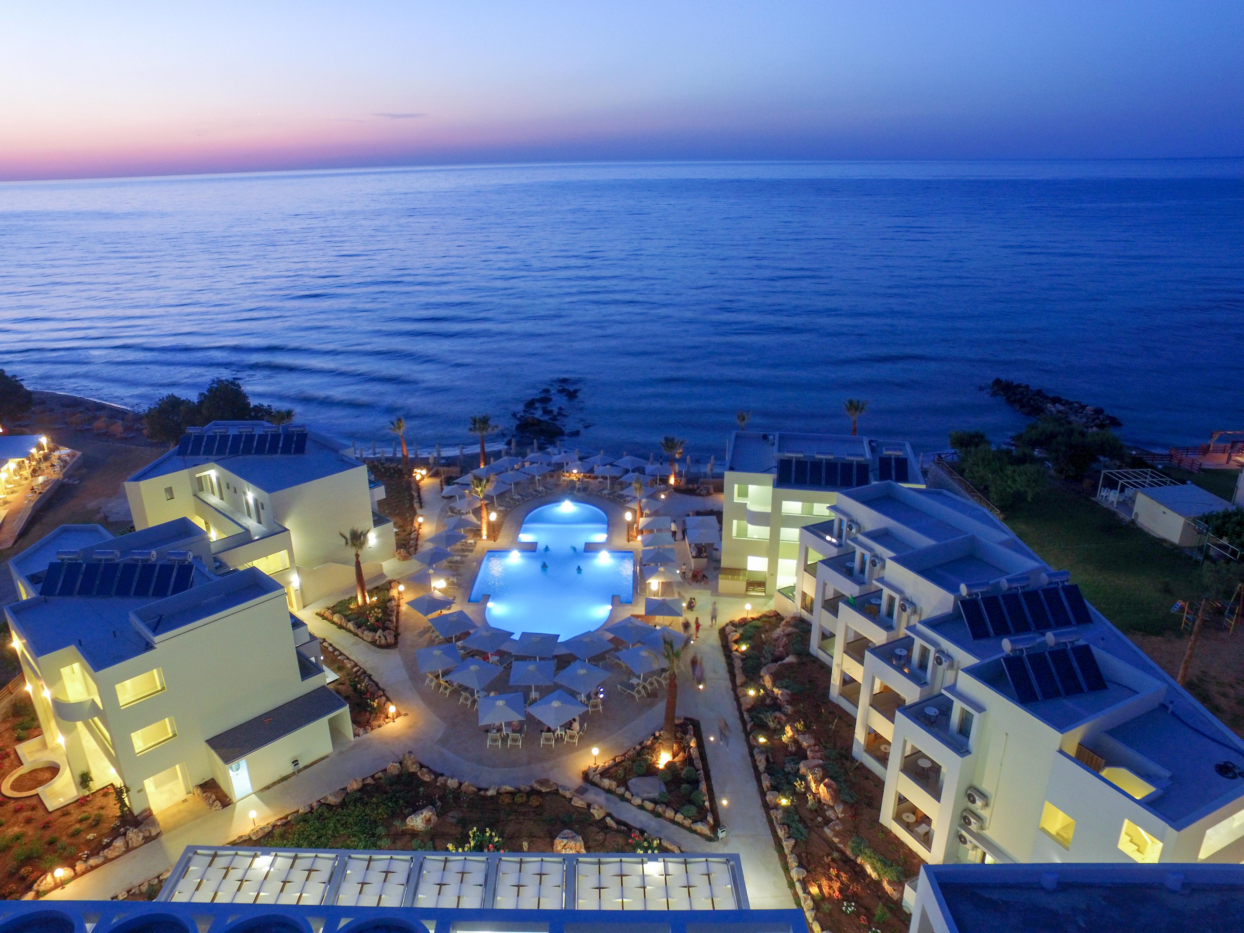 Bomo Rethymno Beach Stavromenos Exteriör bild