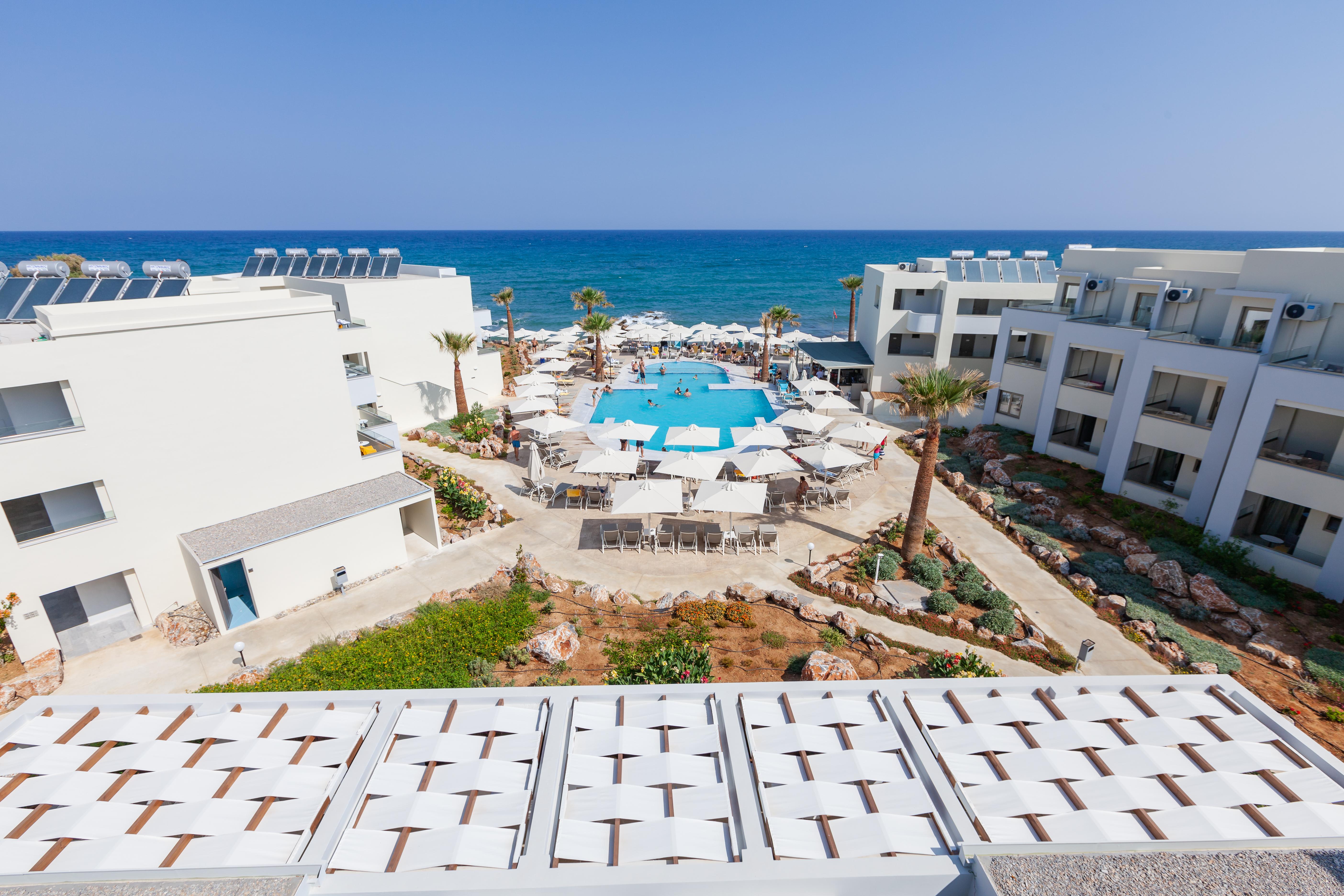 Bomo Rethymno Beach Stavromenos Exteriör bild