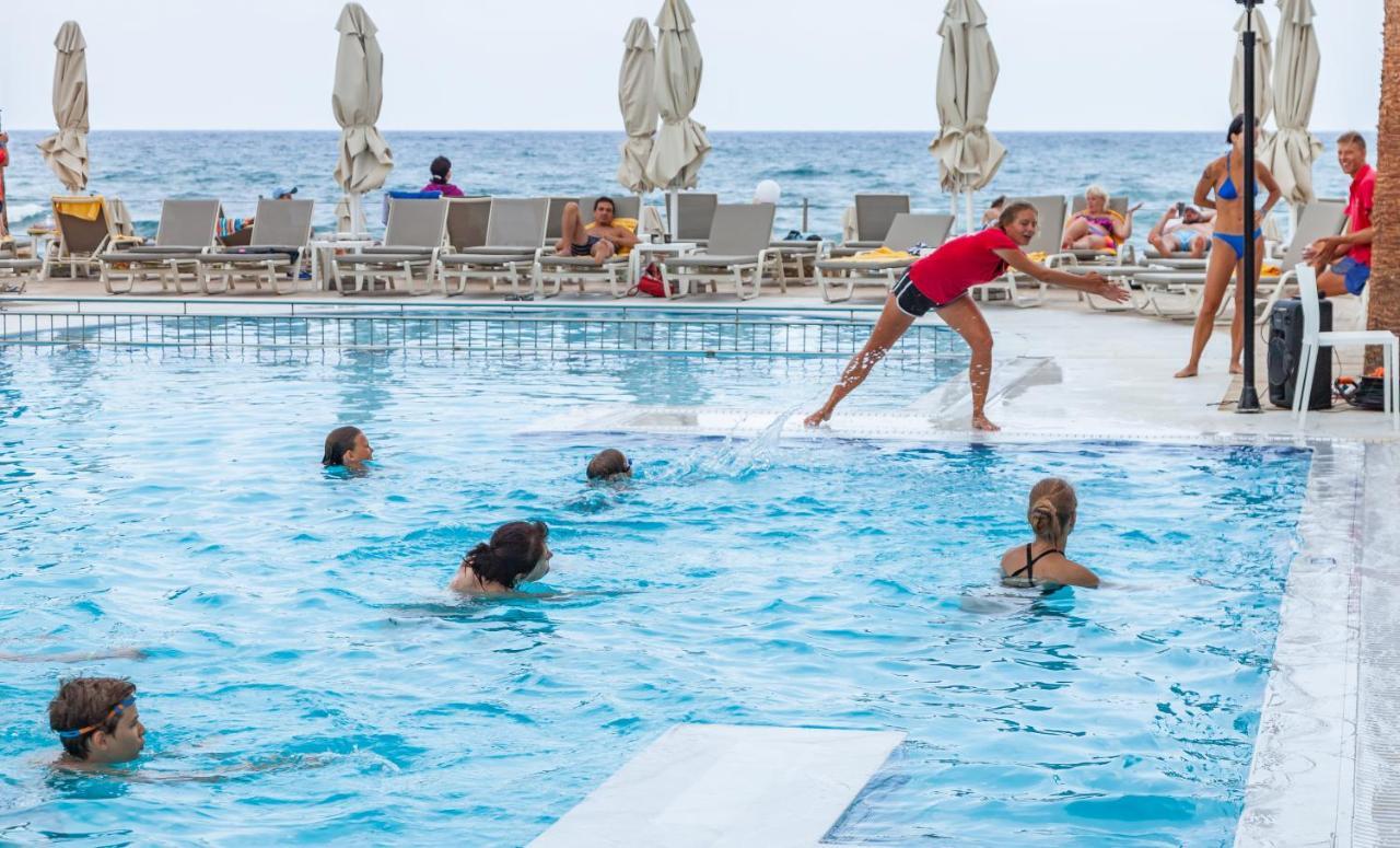 Bomo Rethymno Beach Stavromenos Exteriör bild